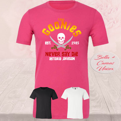 Goonies Never Say Die Pirate, Shirts