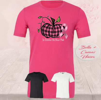 In October We Wear Pink,  T Shirts