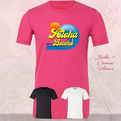Aloha Beaches, Waves, T Shirts