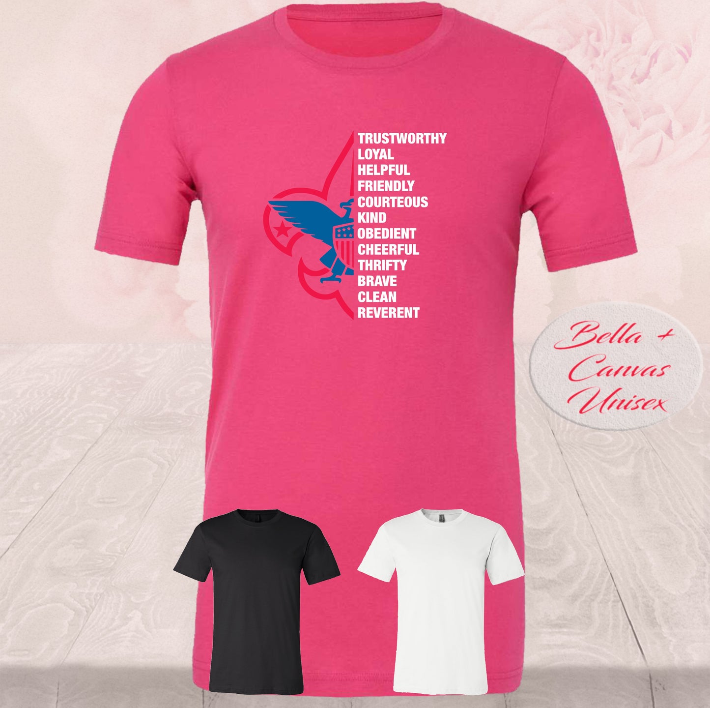 Boy Scouts Law America, Shirts