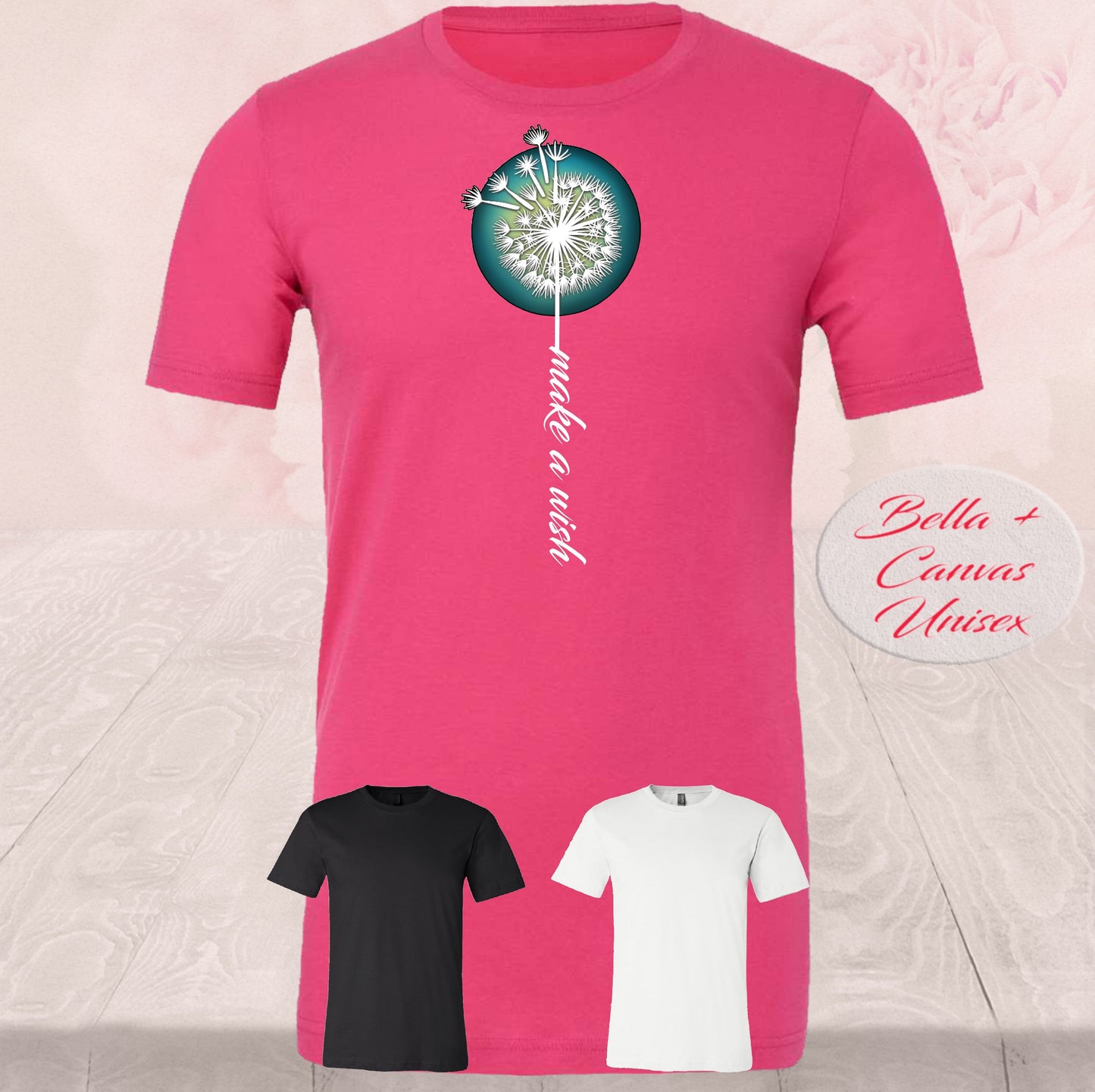 Make A Wish Dandelion Wish, T Shirts