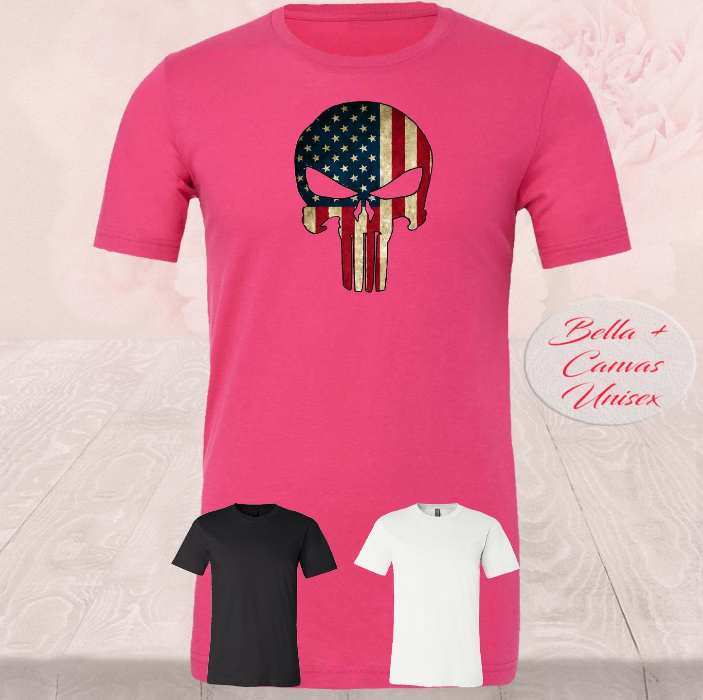 USA Flag The Punisher, Shirts