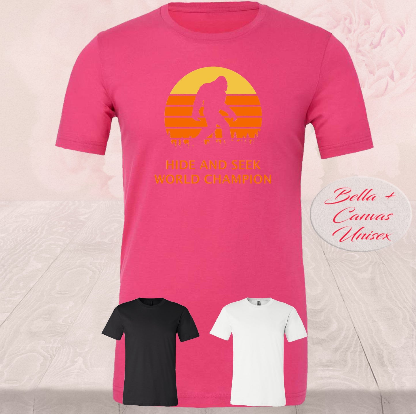 Bigfoot Hide and Seek World Champion, Shirts
