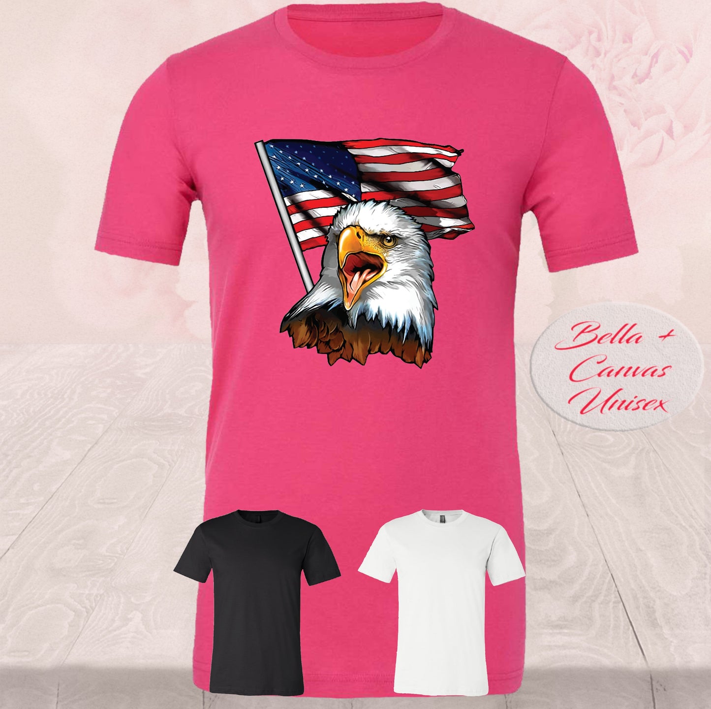 American Eagle With Flag, Shirts