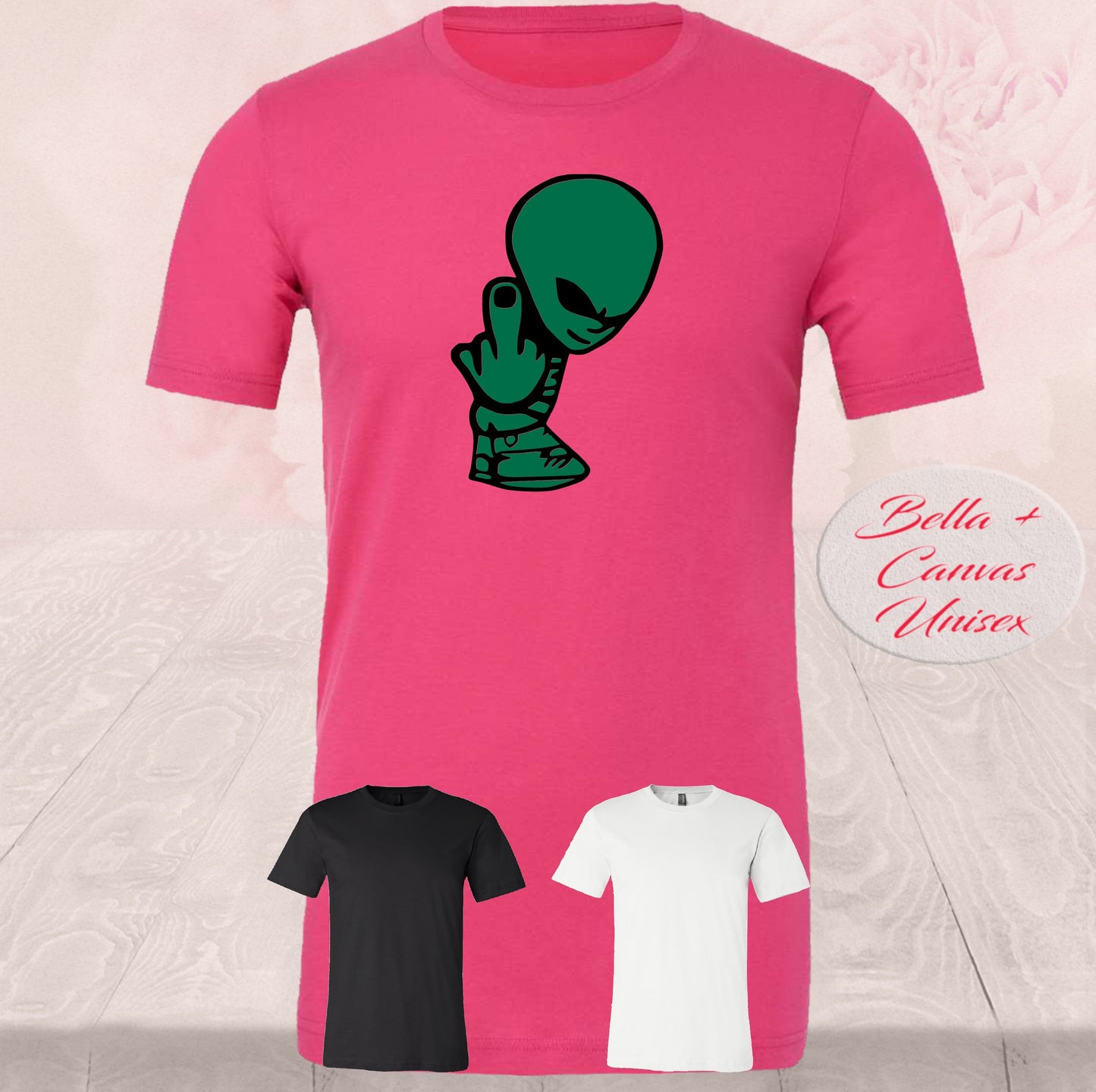 Alien Middle Finger, Shirts