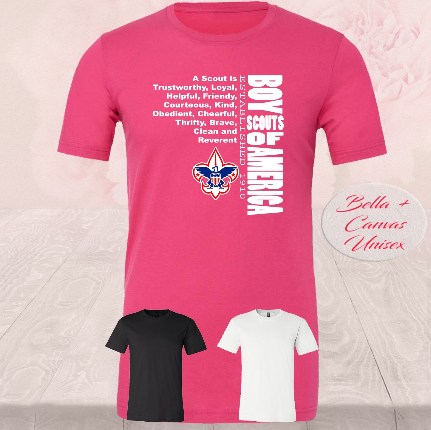 Boy Scouts of America, Scout Law, Shirts