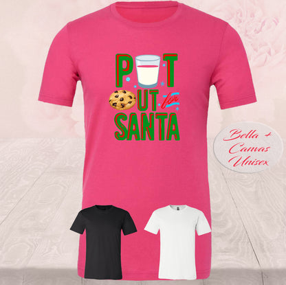 Naughty Put Out For Santa, T-Shirt
