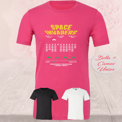 Classic Space Invaders Video Game, Shirts