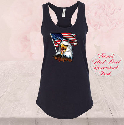 American Eagle With Flag, Shirts