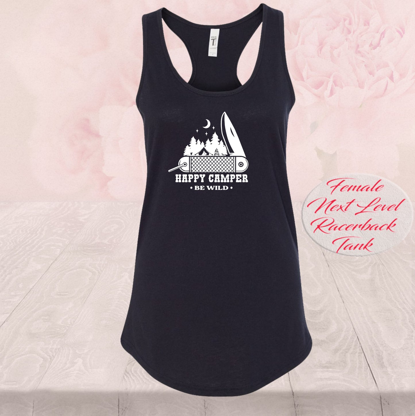 Happy Camper, Be Wild, Shirts