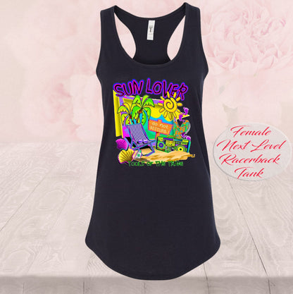 Sun Lover, beach, sand, T Shirts