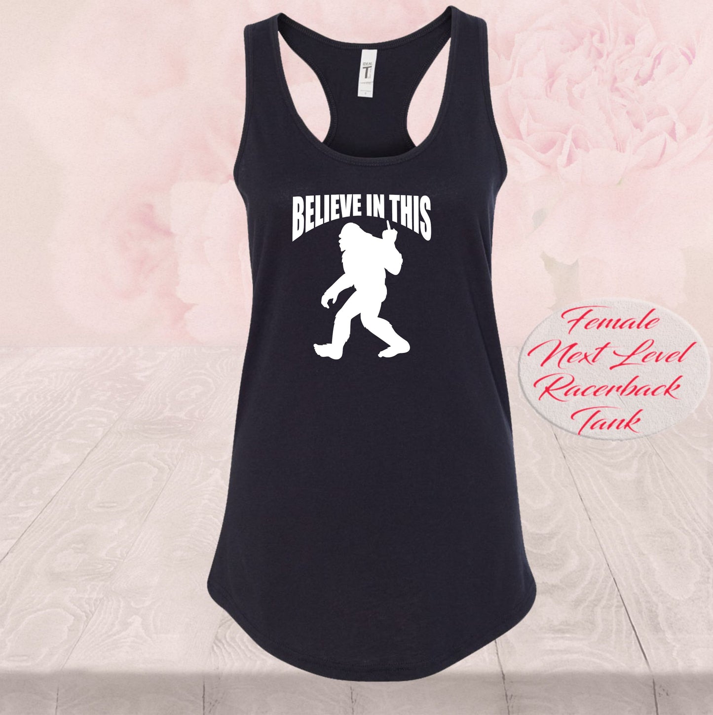Bigfoot Believe In This, Middle Finger, Shirts