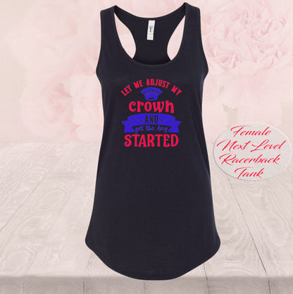 Let Me Adjust My Crown, Shirts