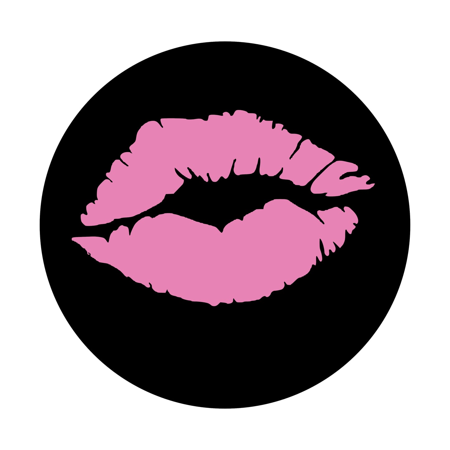 Kissing Lips, 2.25 inch Buttons