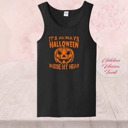 It's Always Halloween In My Head, T Shirts