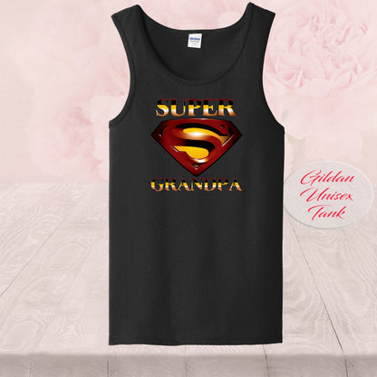 Super Grandpa Superman, T Shirts