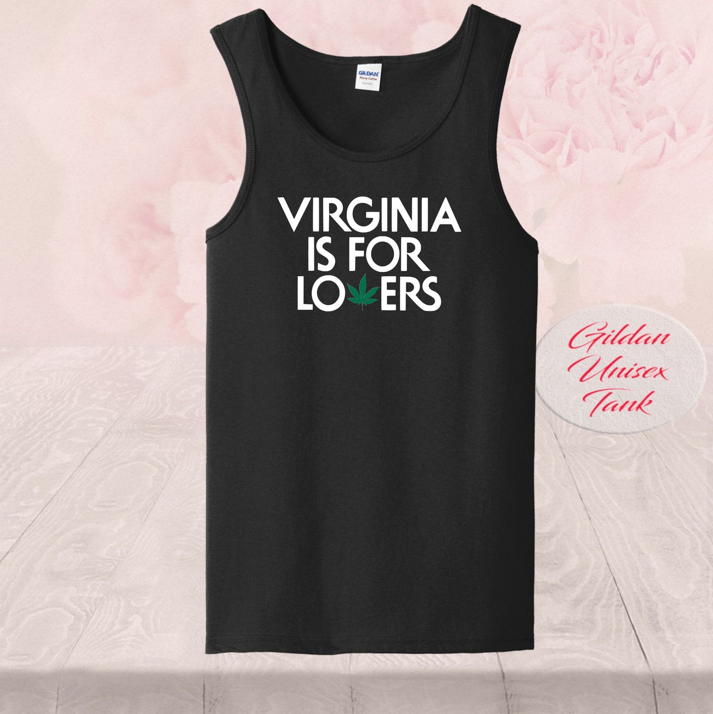 Virginia Is For Lovers, Weed Leaf, Shirts