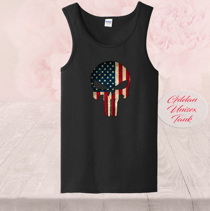 USA Flag The Punisher, Shirts