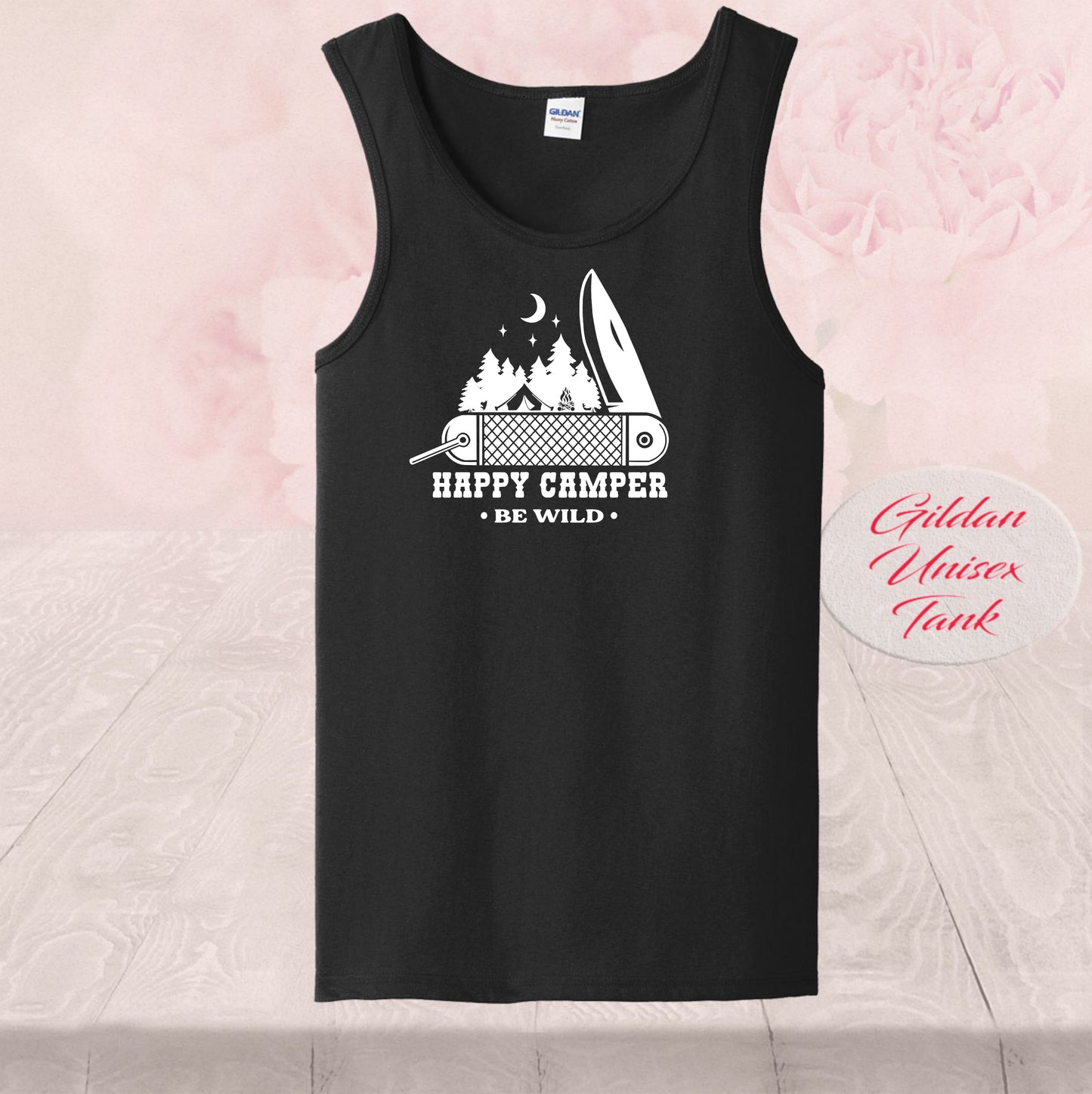 Happy Camper, Be Wild, Shirts