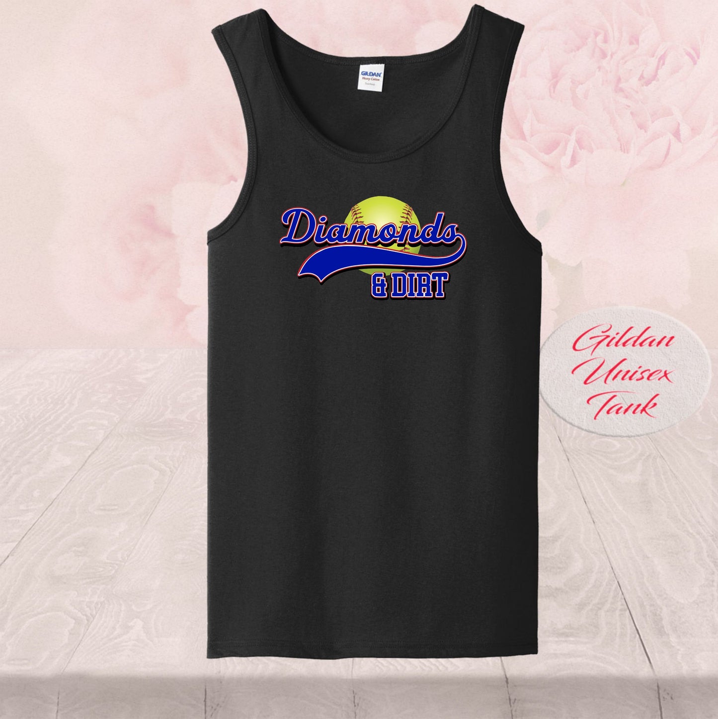 Softball Diamonds And Dirt, T-Shirt