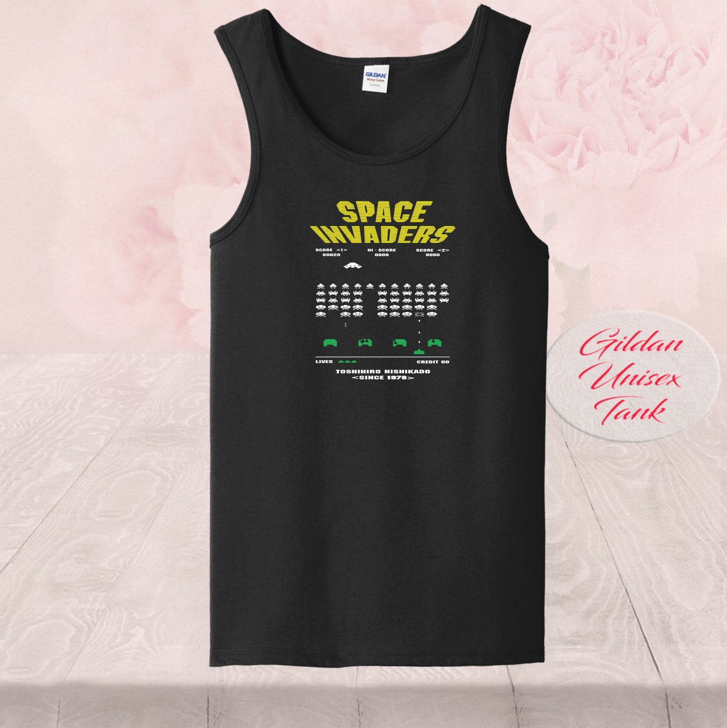 Classic Space Invaders Video Game, Shirts