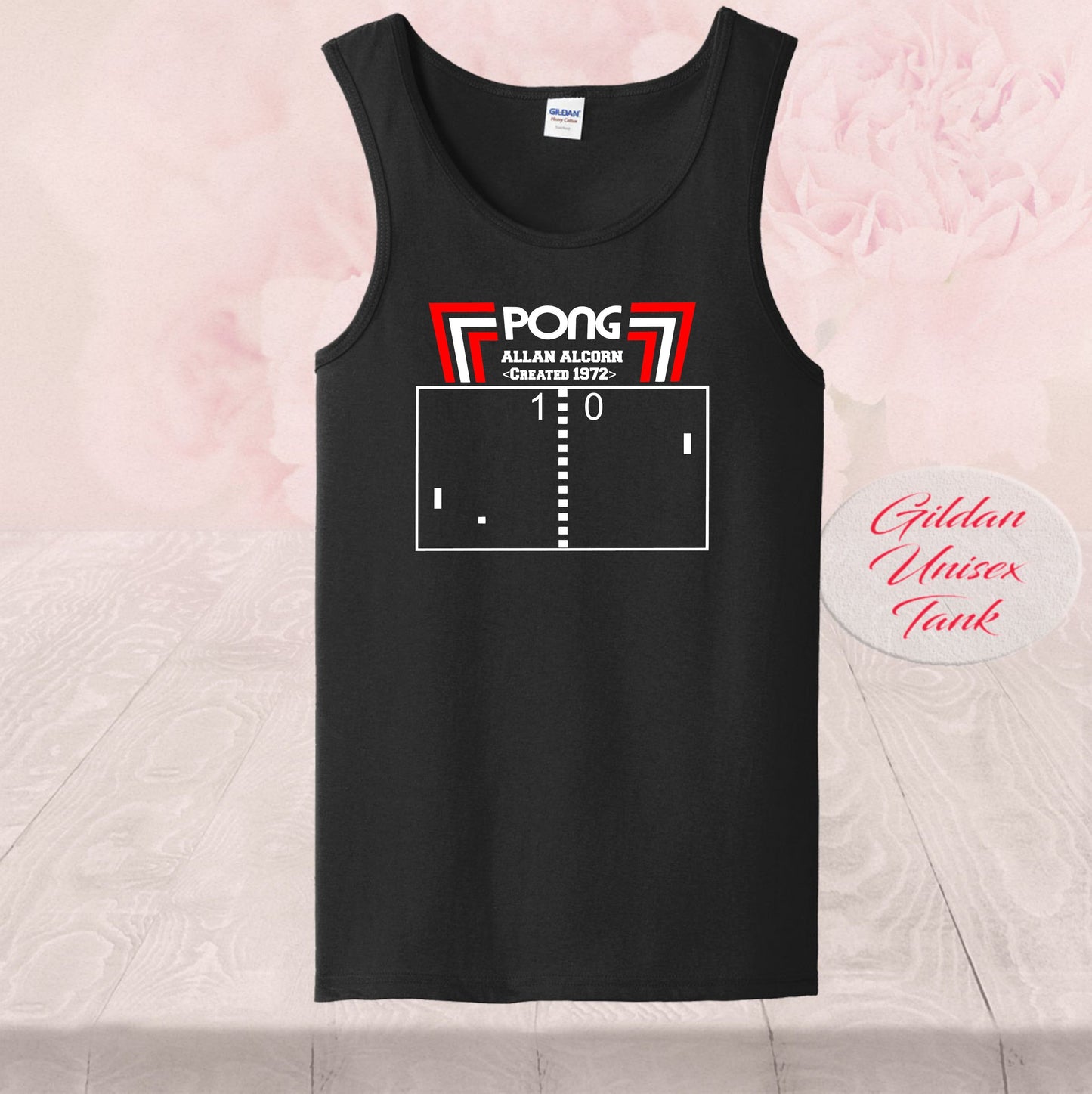 Classic Pong Video Game, Shirts