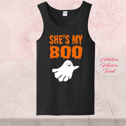 She's My Boo Ghost Halloween, T-Shirt