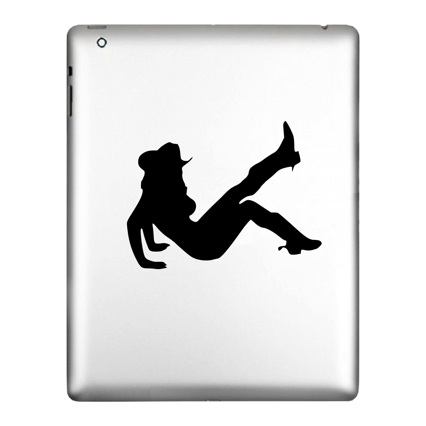 Western Cowgirl in Hat and Boots, Rodeo, Decal Sticker