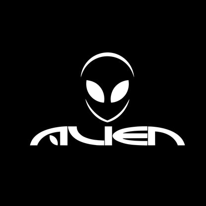 Alien Head , Space Alien, Decal Sticker