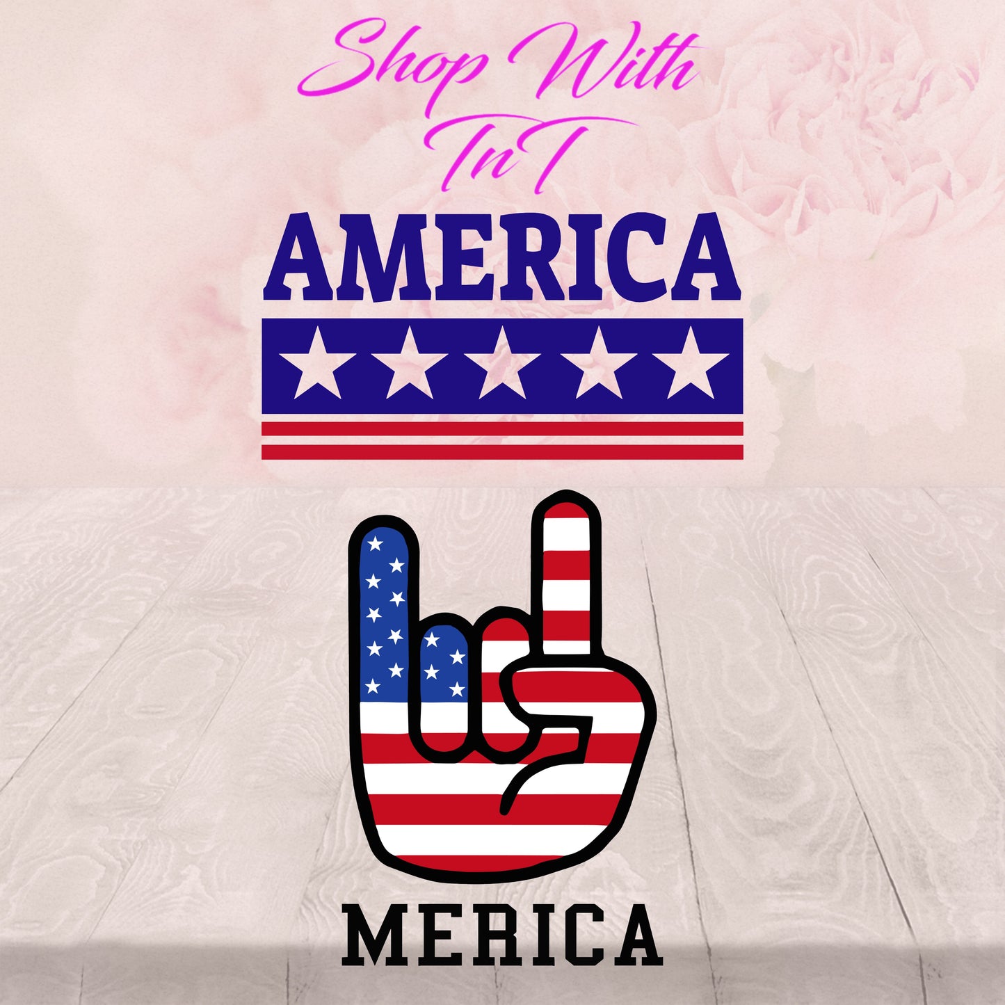 Hang Loose, America, Merica Flag, Stars And Stripes | Digital PNG "File Only" Instant Download