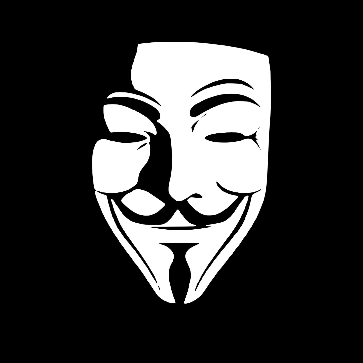 V for Vendetta Anonymous, Decal Sticker