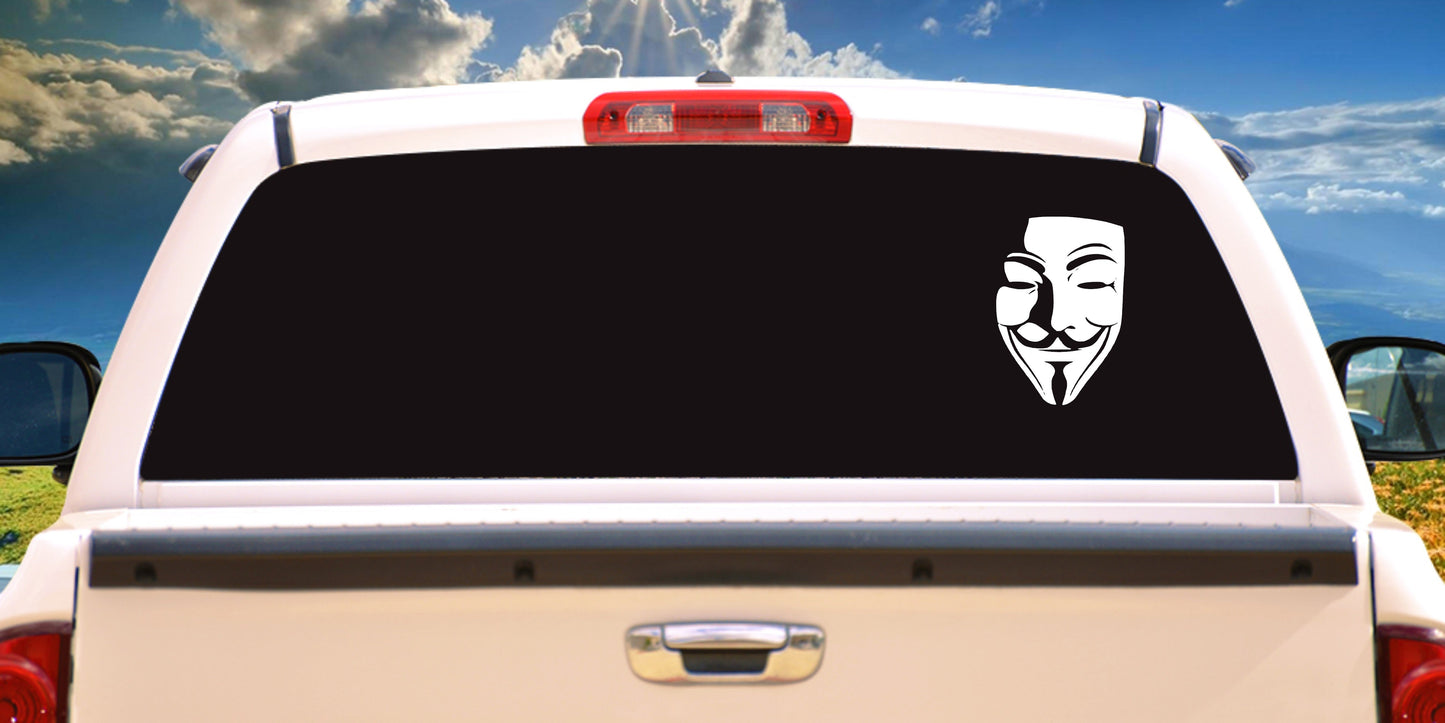 V for Vendetta Anonymous, Decal Sticker