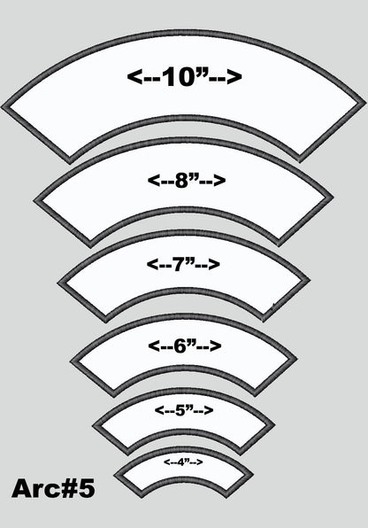 Custom Rocker Biker Scroll, Embroidered patch