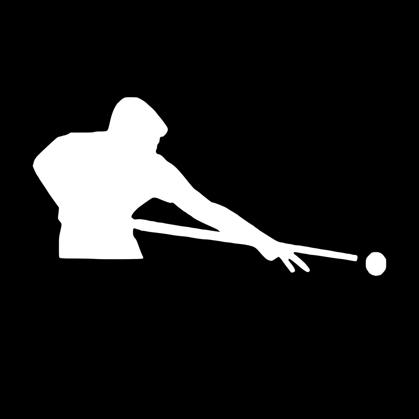 Pool Table, Decal Sticker