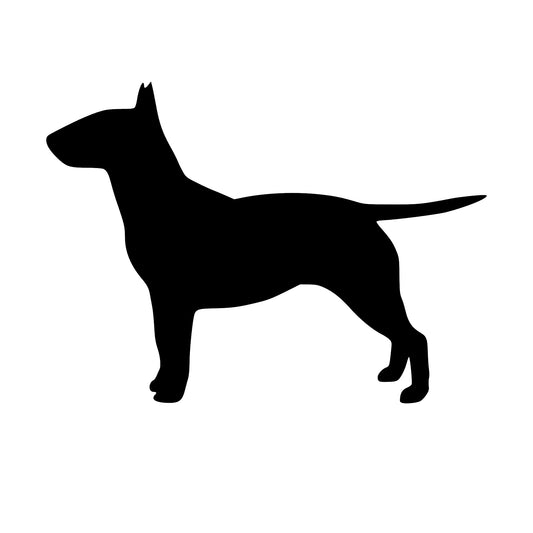 Bull Terrier Dog, Decal Sticker,