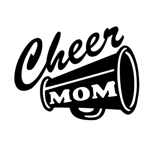 Cheer Mom, Sticker Decal