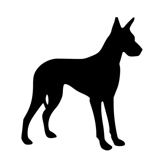 Great Dane Dog, Sticker Decal