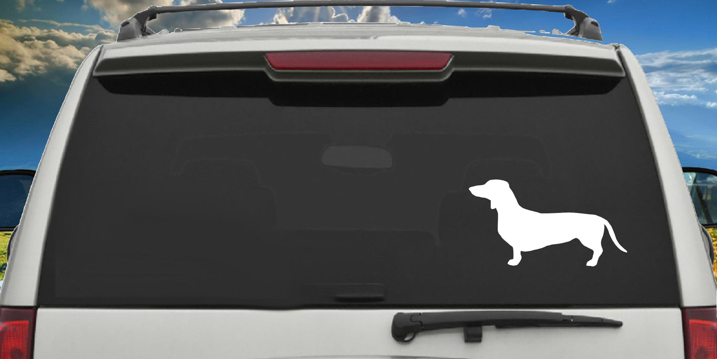 Dachshund, Weiner Dog, Sticker Decal
