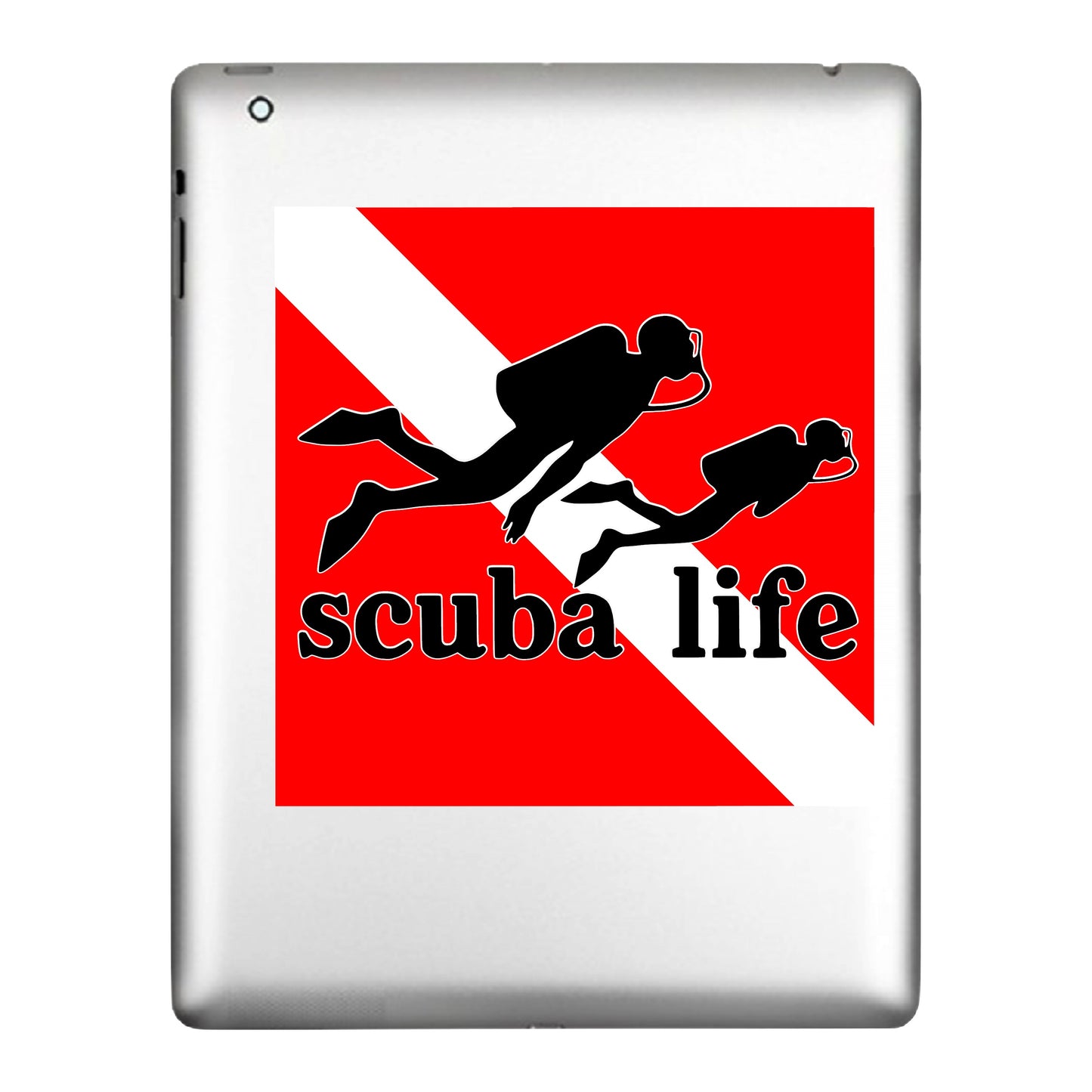 Scuba Life Diver Down, Decal Sticker
