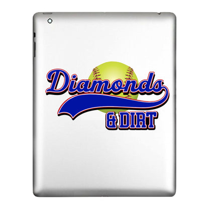 Baseball, Softball, Diamonds And Dirt, Decal Stickers
