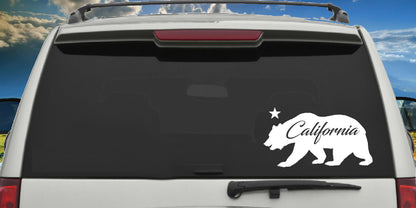 California State Grizzly Bear, Decal Sticker