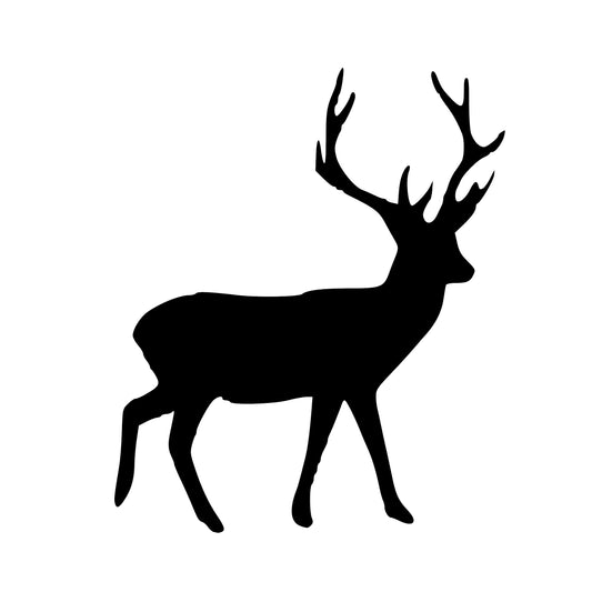 Deer, Elk, Big Game, Sticker Decal