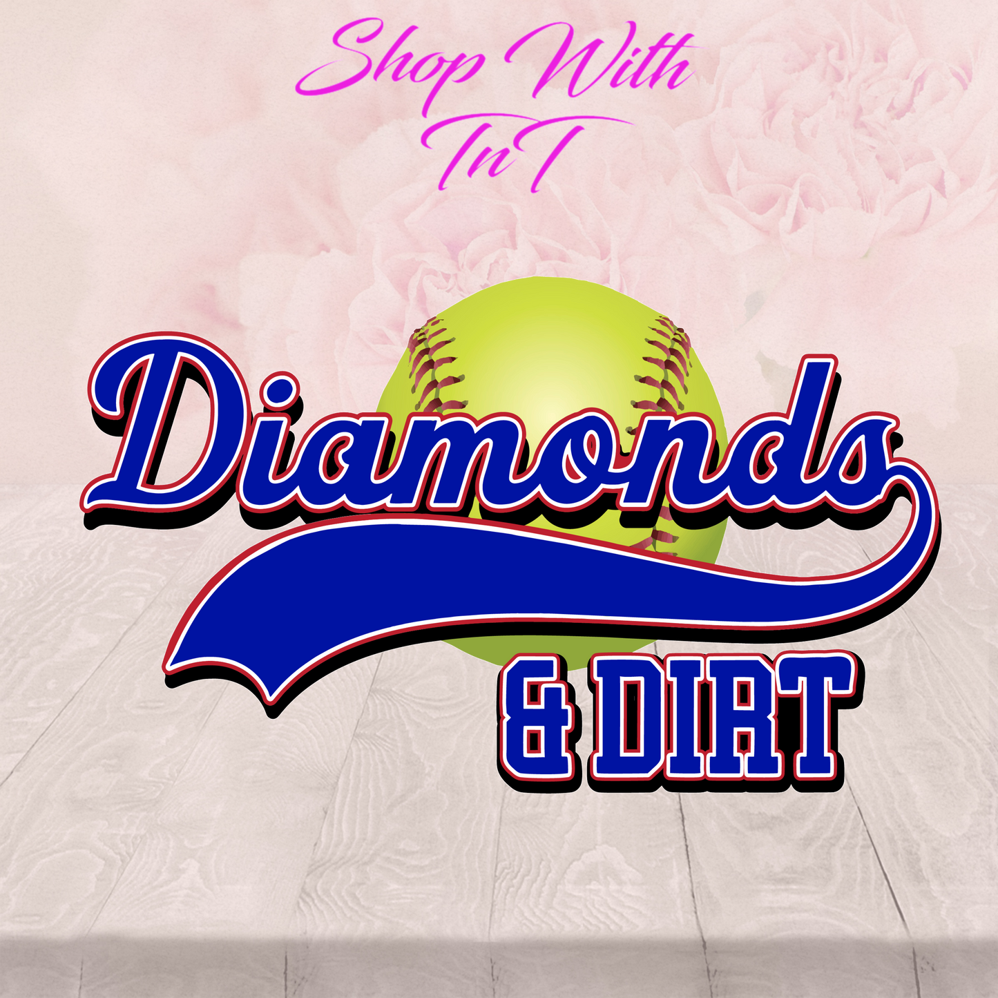 Baseball Softball Diamonds And Dirt | Digital PNG "File Only" Instant Download
