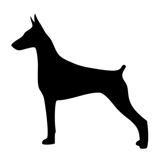 Doberman Pinscher, Sticker Decal.