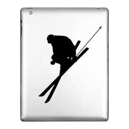Downhill Skiing Skier, Sticker Decal