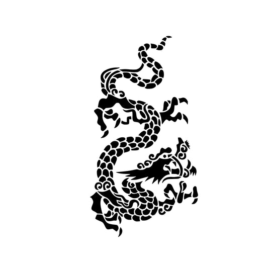 Chinese Dragon, Sticker Decal.