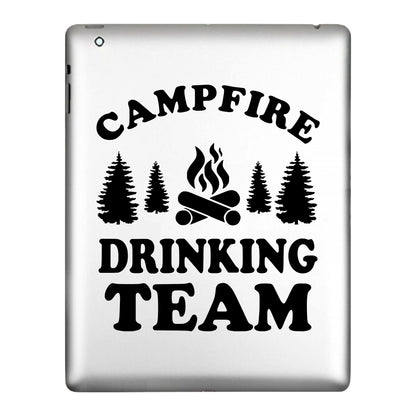Campfire Drinking Team Decal Sticker