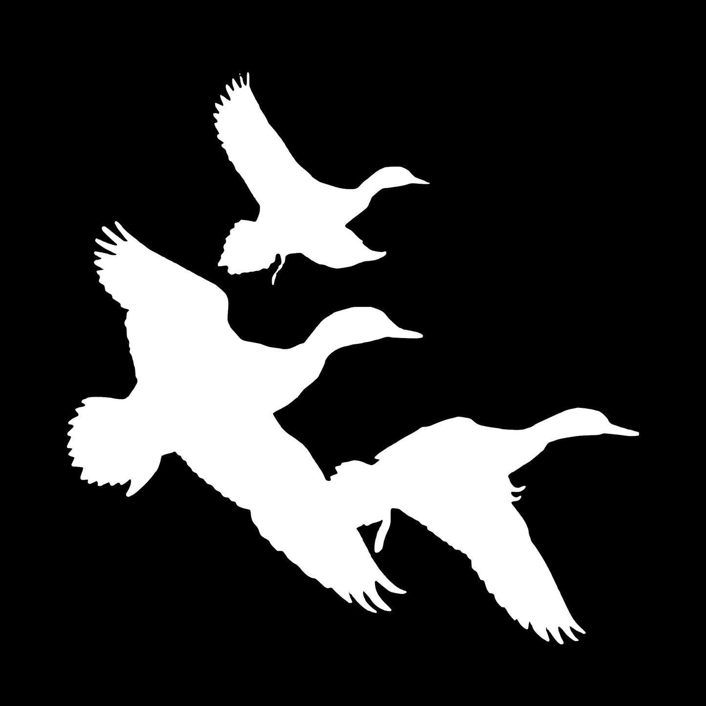 Goose Duck,  Flying Sticker Decal