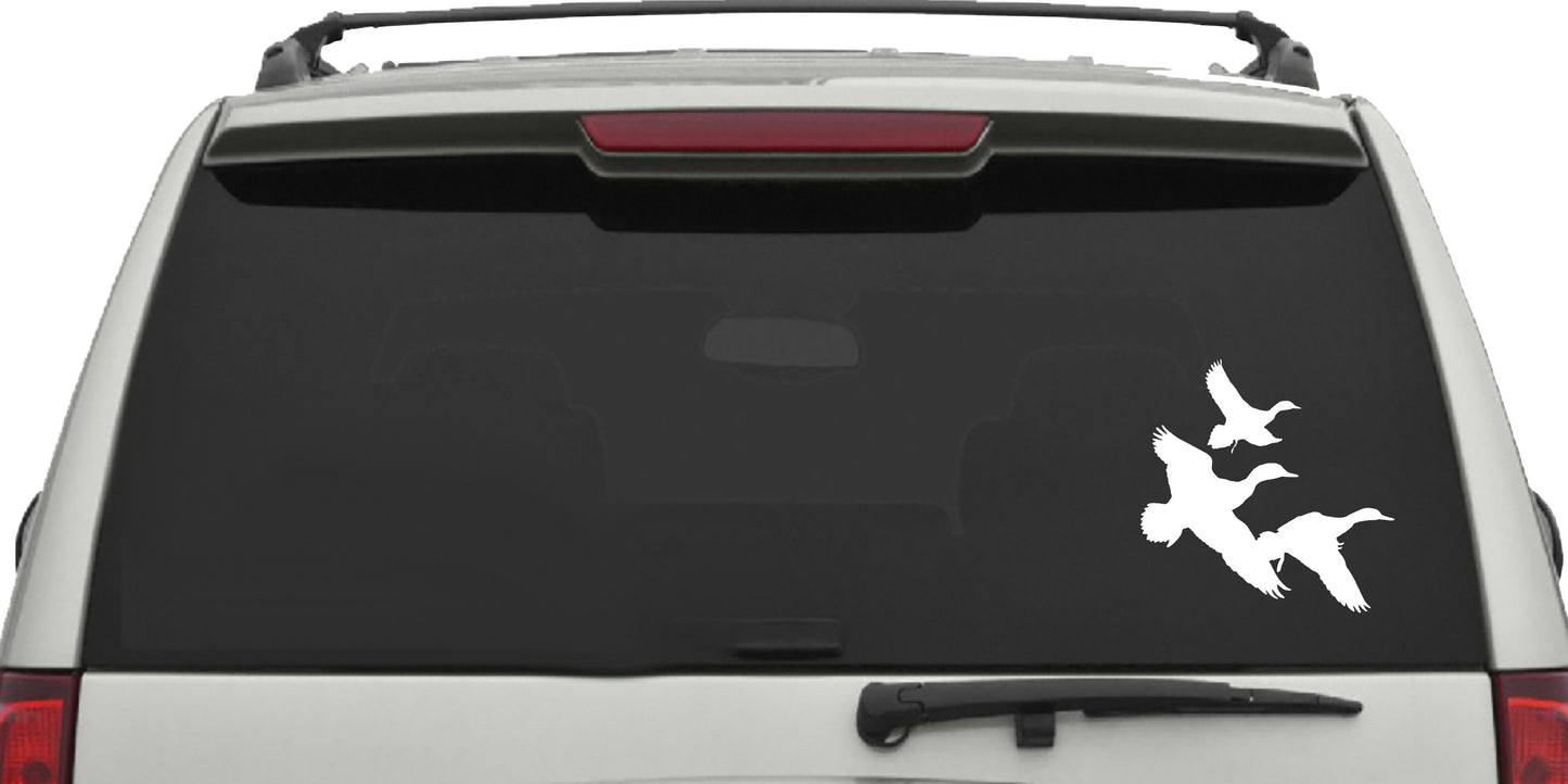 Goose Duck,  Flying Sticker Decal