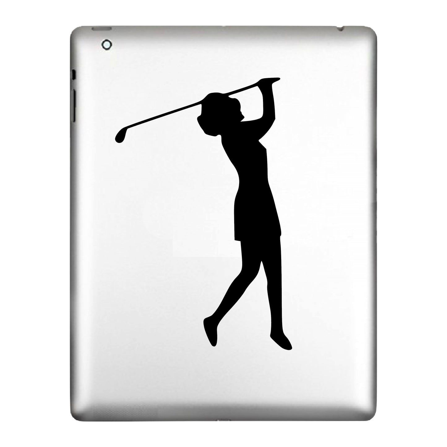 Female Golfer, Sticker Decal